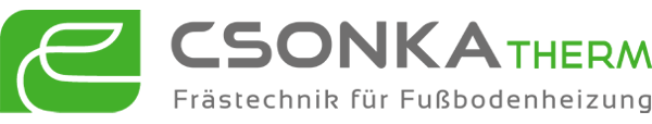 Logo CSONKA THERM - Fussbodenheizung nachtraeglich fraesen Scoll